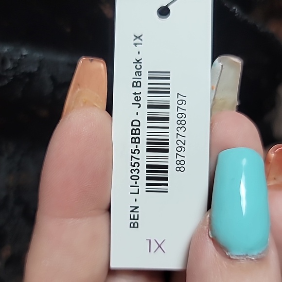 Adore Me babydoll nighties lingerie 1x nwt black - Picture 4 of 5